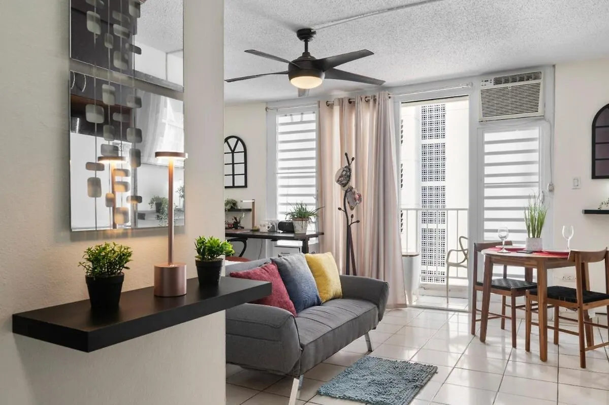 Studio 3 Minutes To The Airport Free Parking Pool San Juan Porto Rico