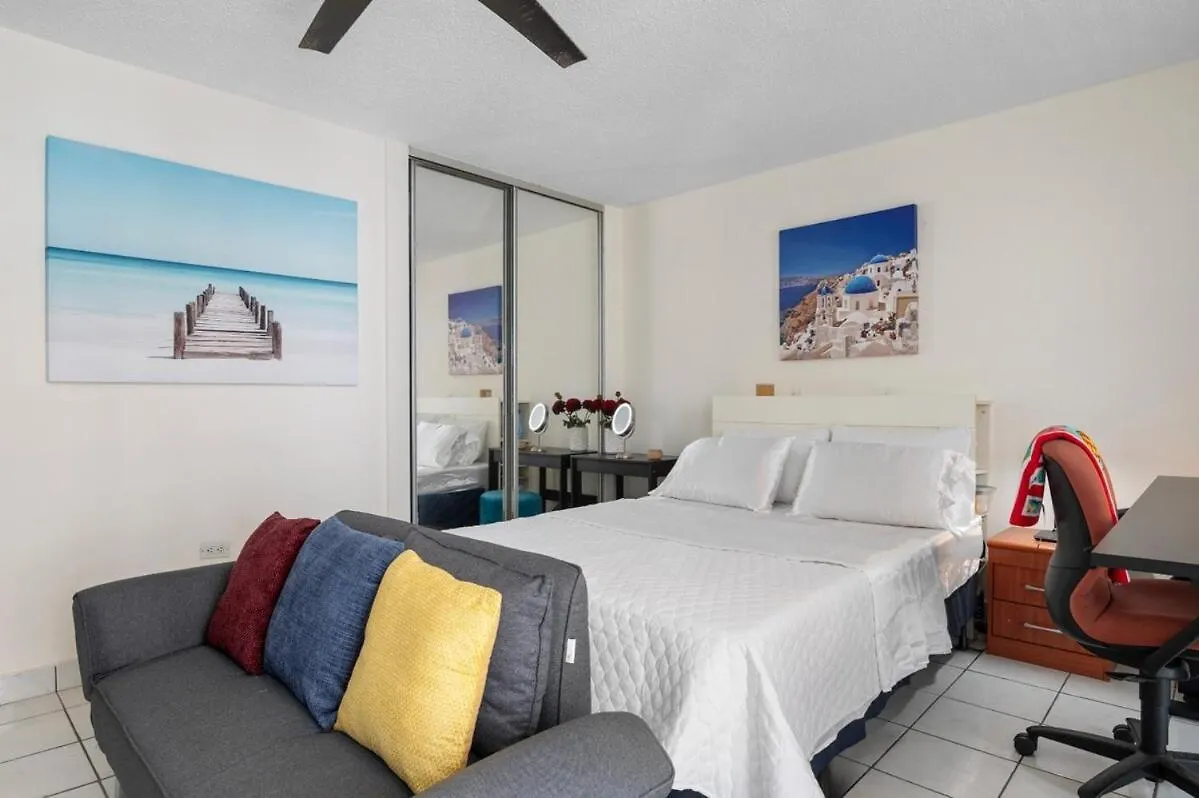 Studio 3 Minutes To The Airport Free Parking Pool San Juan Apartamento